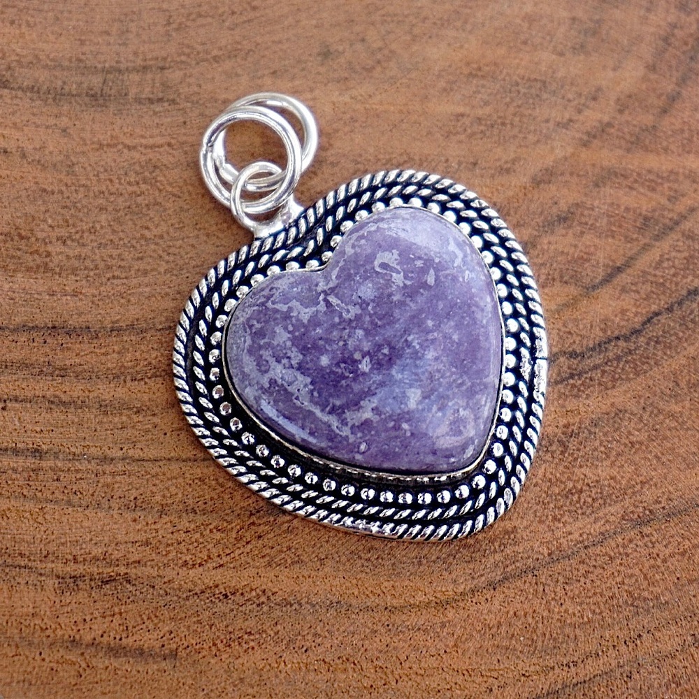 Sweetheart Lepidolite Pendant